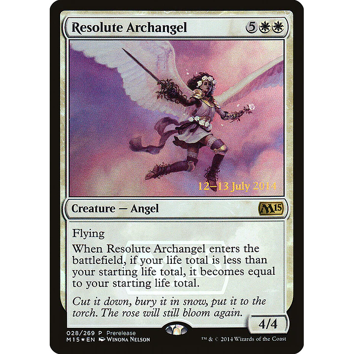 Resolute Archangel (Launch foil) | Español | NM | PM15 1