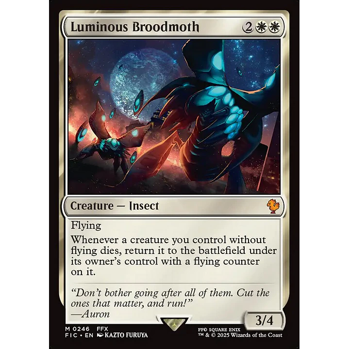 Luminous Broodmoth (Surge Foil) | Español | NM | FIC 1
