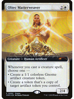 Oltec Matterweaver (Extended Art foil) | Inglés | NM | PW24