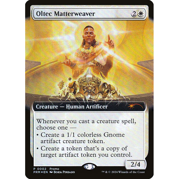 Oltec Matterweaver (Extended Art foil) | Inglés | NM | PW24 1