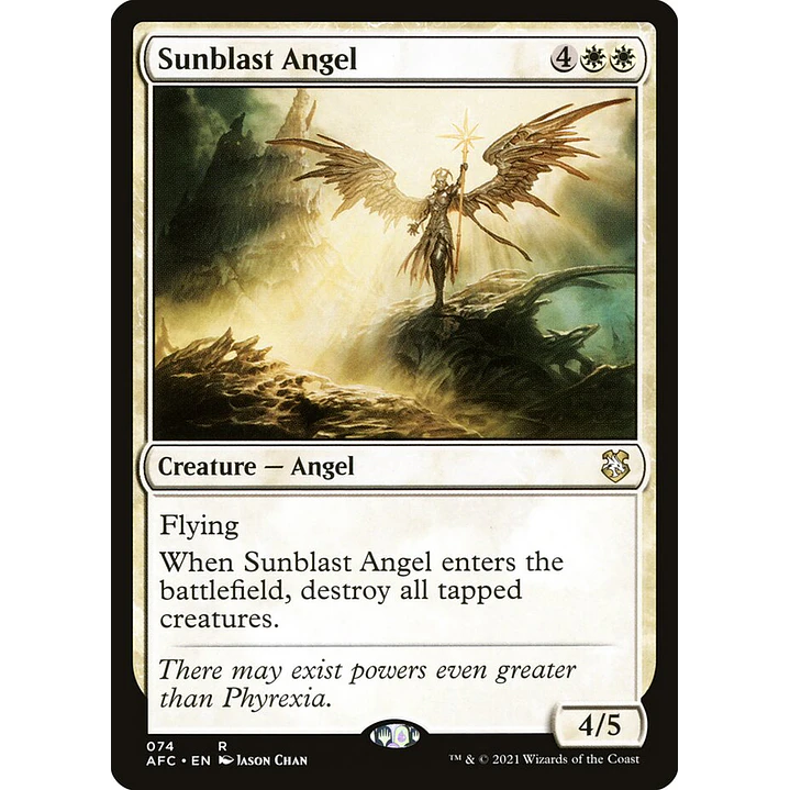 Sunblast Angel | Inglés | NM | AFC 1