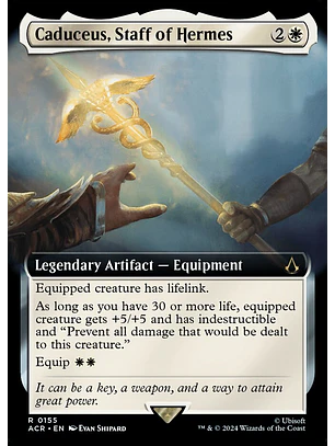 Caduceus, Staff of Hermes (Extended Art) | Inglés | NM | ACR