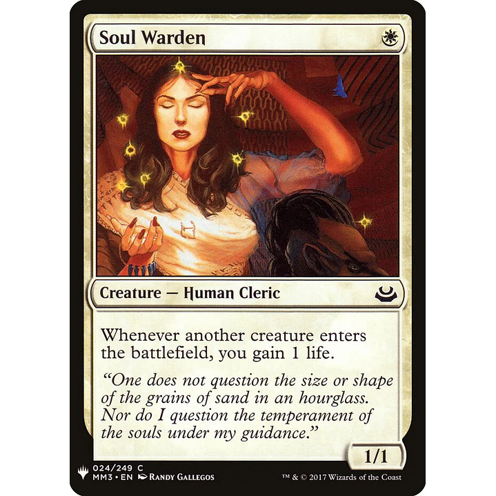 Soul Warden | Inglés | NM | PLST 1