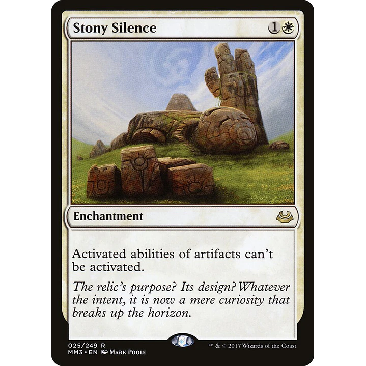 Stony Silence | Inglés | NM | MM3 1