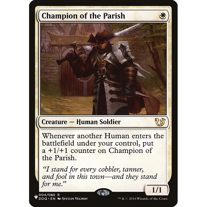 Champion of the Parish | Inglés | NM | PLST 1