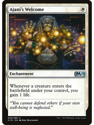 Ajani's Welcome | Inglés | NM | M19