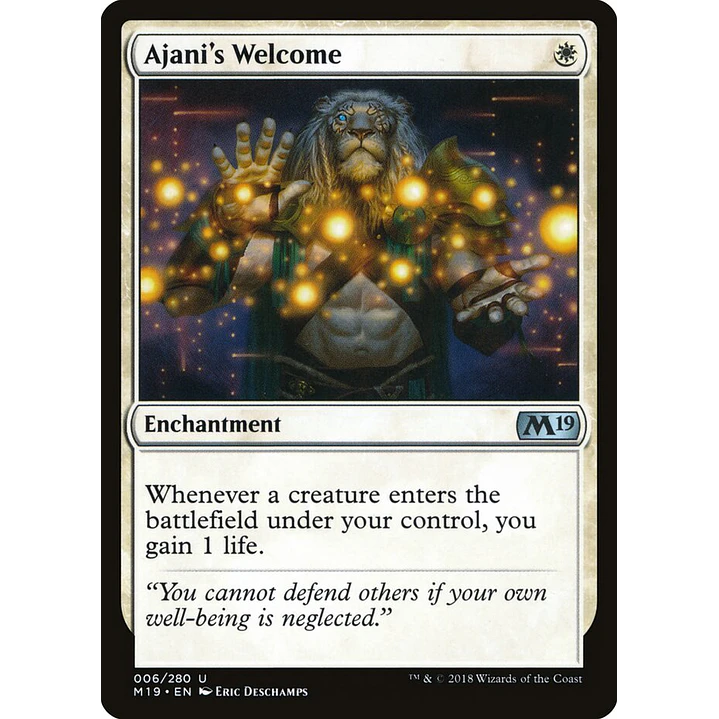 Ajani's Welcome | Inglés | NM | M19 1