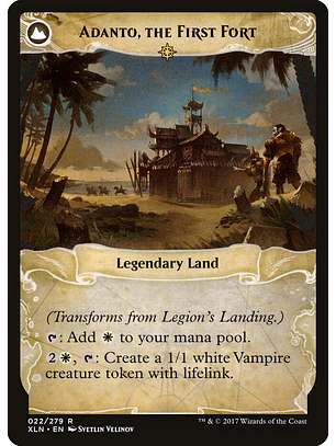 Legion's Landing // Adanto, the First Fort | Inglés | NM | XLN