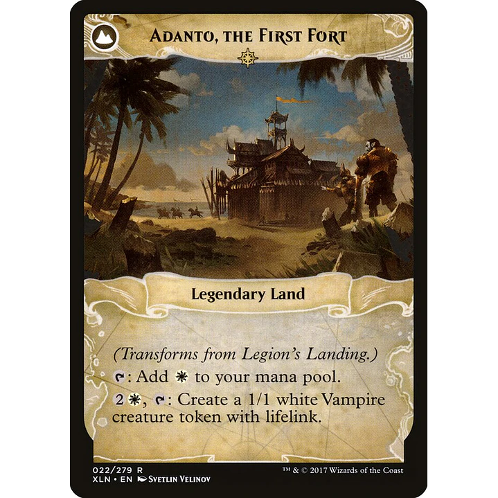 Legion's Landing // Adanto, the First Fort | Inglés | NM | XLN 2