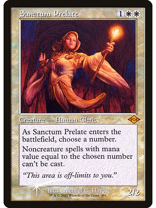Sanctum Prelate (Retro Frame foil) | Español | NM | MH2