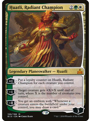 Huatli, Radiant Champion | Inglés | NM | RIX