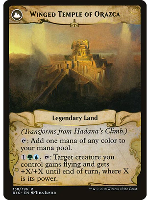 Hadana's Climb // Winged Temple of Orazca | Inglés | NM | RIX