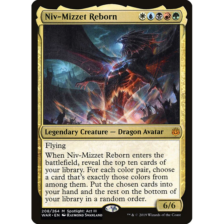 Niv-Mizzet Reborn | Inglés | NM | WAR 1