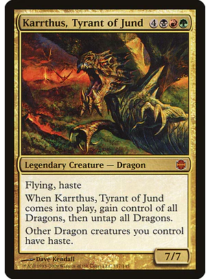 Karrthus, Tyrant of Jund (foil) | Inglés | NM | ARB