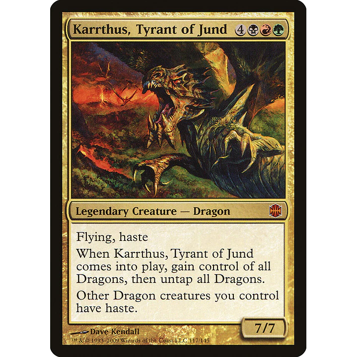Karrthus, Tyrant of Jund (foil) | Inglés | NM | ARB 1