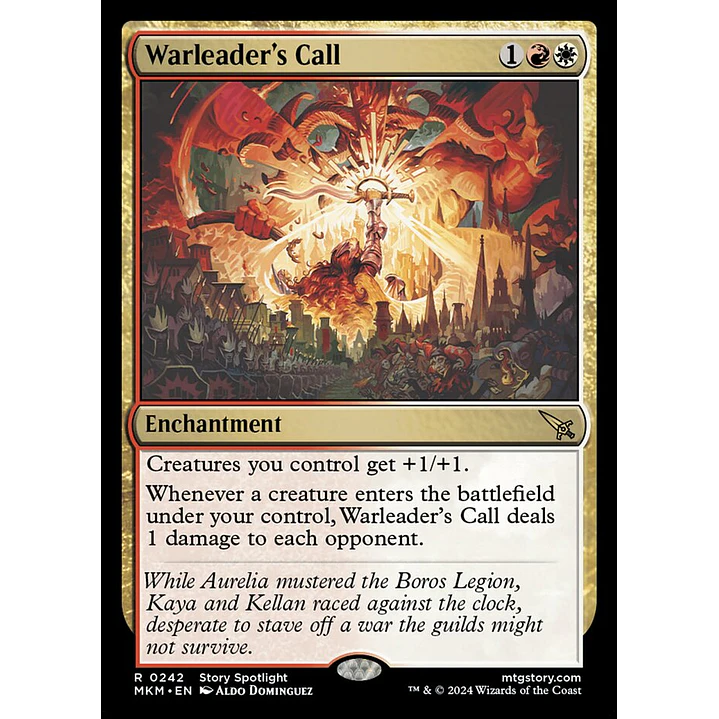 Warleader's Call | Inglés | NM | MKM 1
