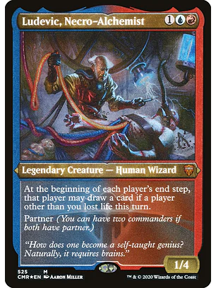 Ludevic, Necro-Alchemist (Etched) | Inglés | NM | CMR