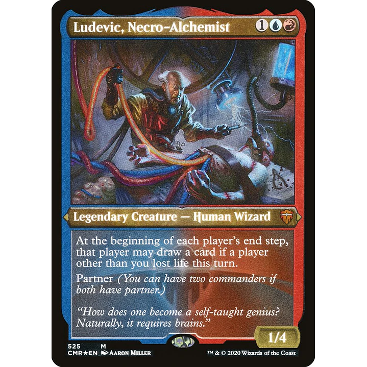 Ludevic, Necro-Alchemist (Etched) | Inglés | NM | CMR 1