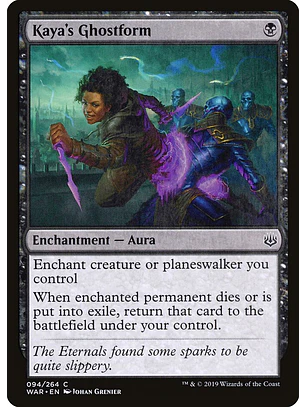 Kaya's Ghostform | Inglés | NM | WAR