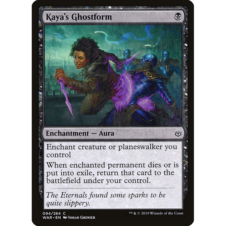 Kaya's Ghostform | Inglés | NM | WAR 1