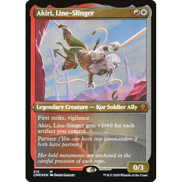 Akiri, Line-Slinger (Etched) | Inglés | NM | CMR 1