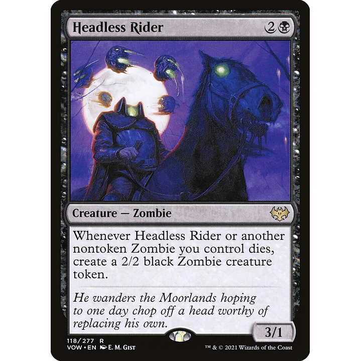 Headless Rider | Español | NM | VOW 1