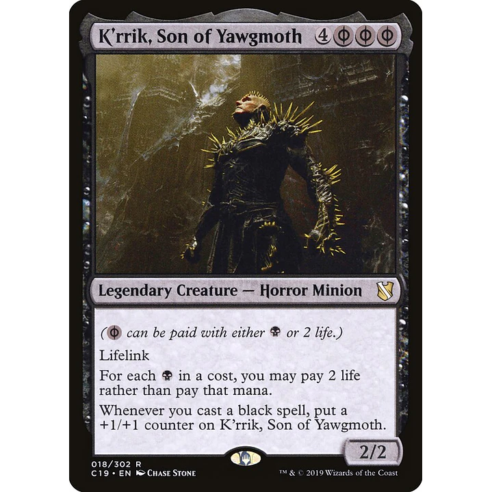K'rrik, Son of Yawgmoth | Inglés | NM | C19 1