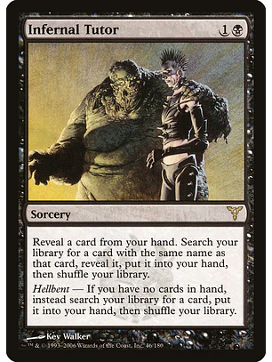 Infernal Tutor | Inglés | NM | DIS