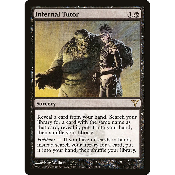 Infernal Tutor | Inglés | NM | DIS 1