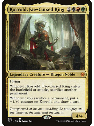 Korvold, Fae-Cursed King | Inglés | NM | ELD