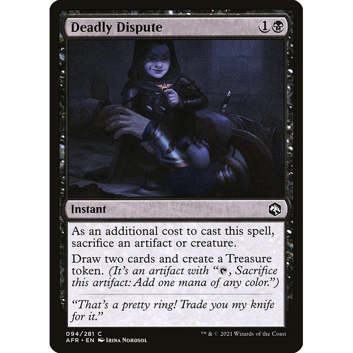 Deadly Dispute | Inglés | NM | AFR 1