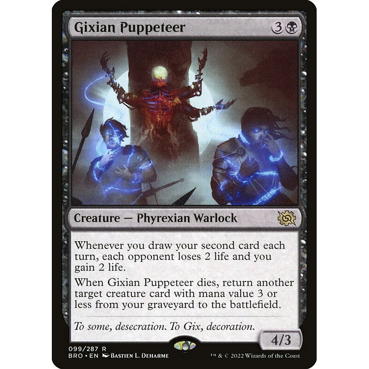 Gixian Puppeteer | Inglés | NM | BRO 1