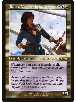 Jhoira, Weatherlight Captain (Retro Frame) | Español | NM | BRC