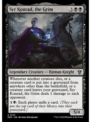 Syr Konrad, the Grim | Inglés | NM | MKC