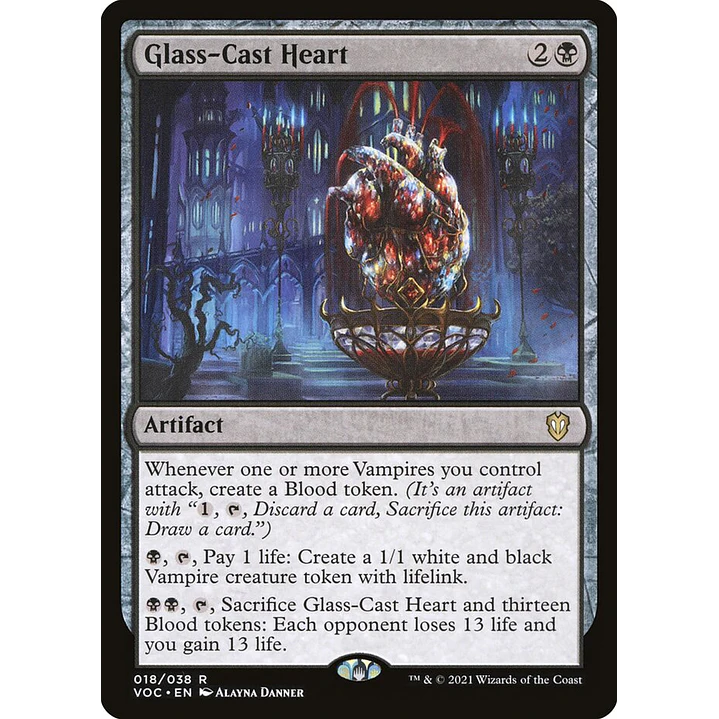 Glass-Cast Heart | Español | NM | VOC 1