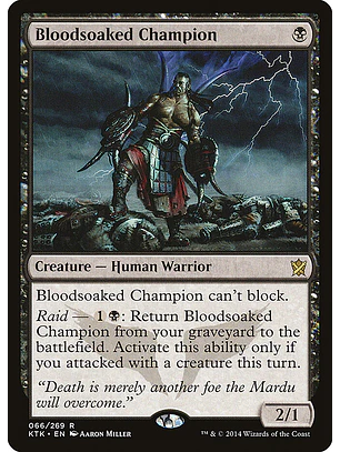 Bloodsoaked Champion | Inglés | NM | KTK