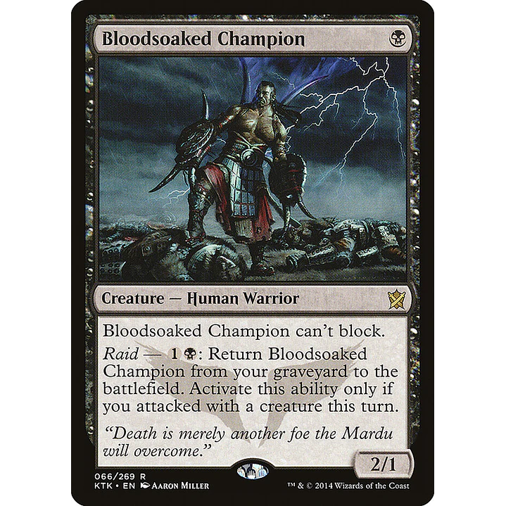 Bloodsoaked Champion | Inglés | NM | KTK 1