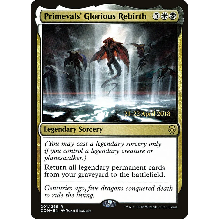 Primevals' Glorious Rebirth (Launch foil) | Español | NM | PDOM 1