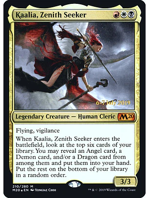 Kaalia, Zenith Seeker (Launch foil) | Español | NM | PM20