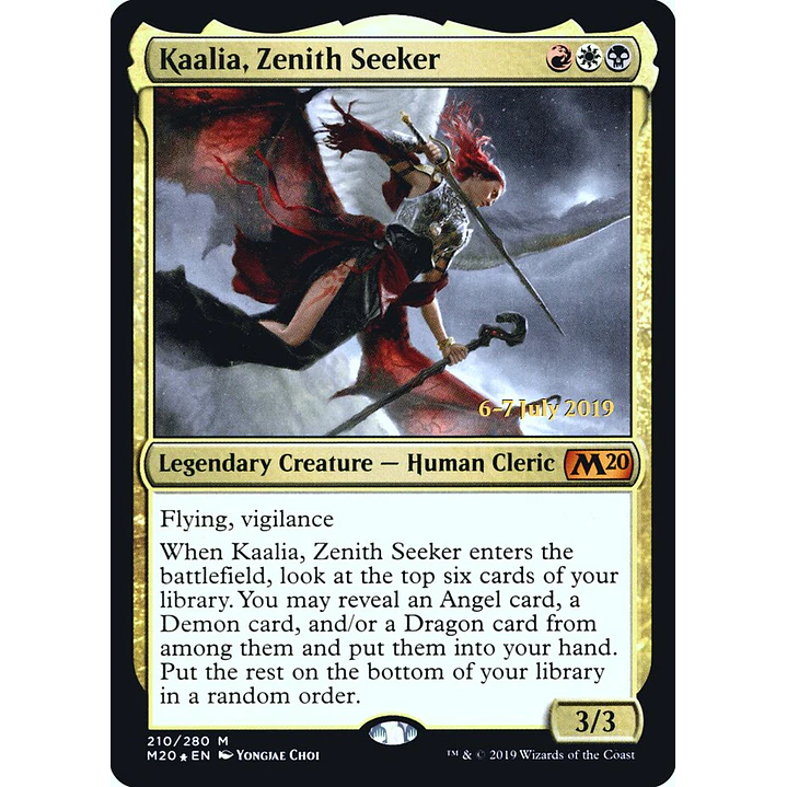 Kaalia, Zenith Seeker (Launch foil) | Español | NM | PM20 1