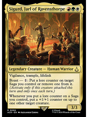 Sigurd, Jarl of Ravensthorpe | Español | NM | ACR
