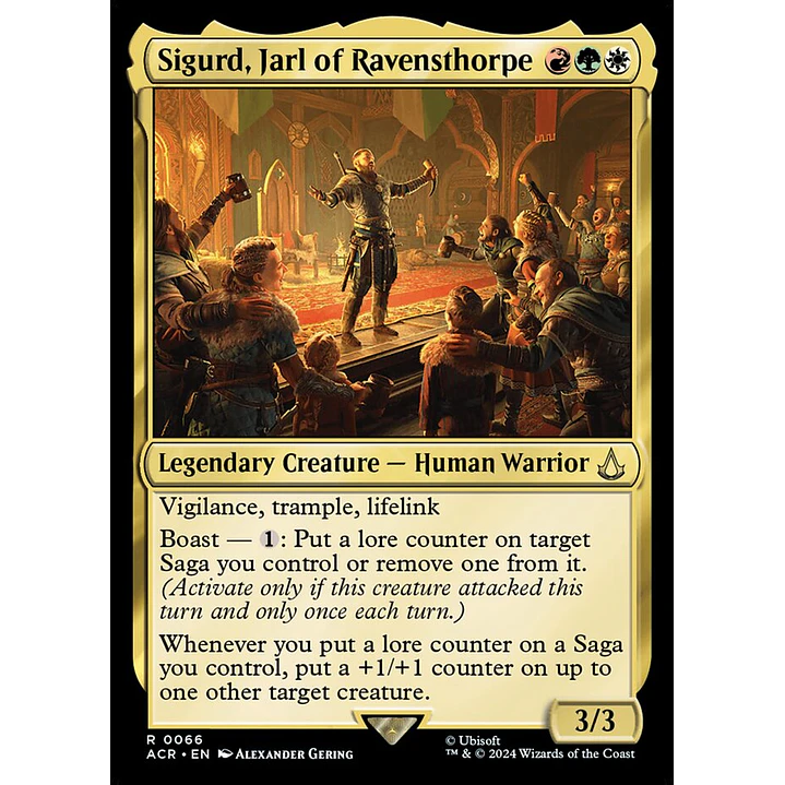 Sigurd, Jarl of Ravensthorpe | Español | NM | ACR 1