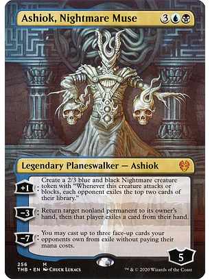 Ashiok, Nightmare Muse (Borderless) | Español | NM | THB