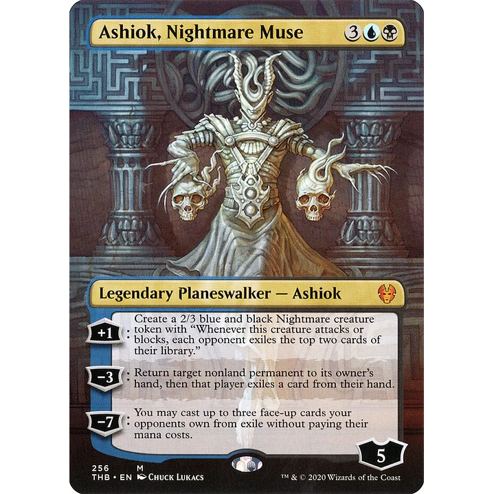 Ashiok, Nightmare Muse (Borderless) | Español | NM | THB 1