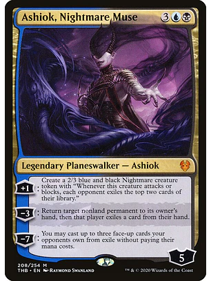 Ashiok, Nightmare Muse | Español | NM | THB