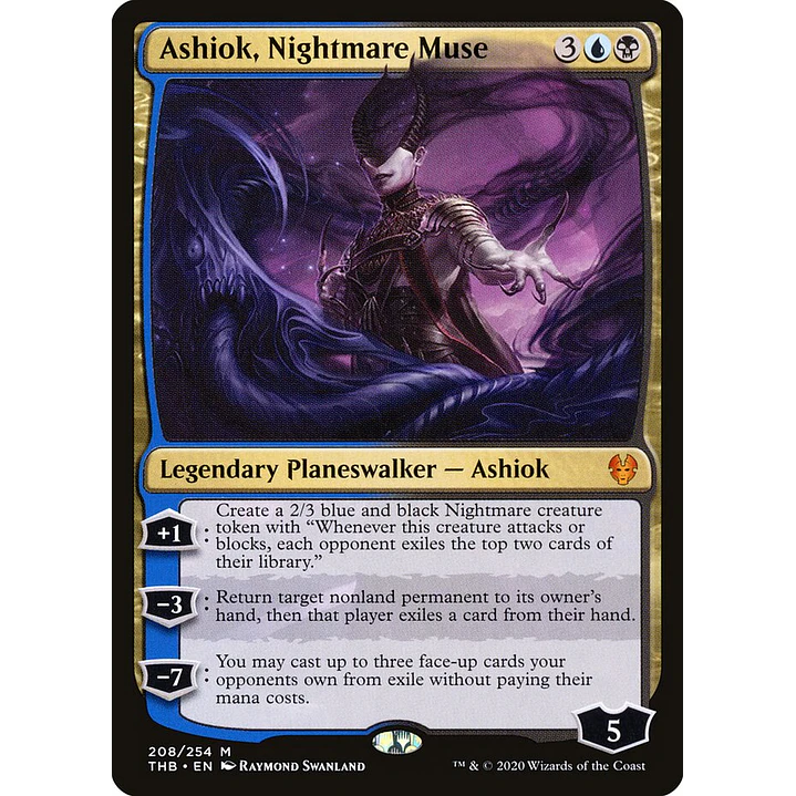 Ashiok, Nightmare Muse | Español | NM | THB 1