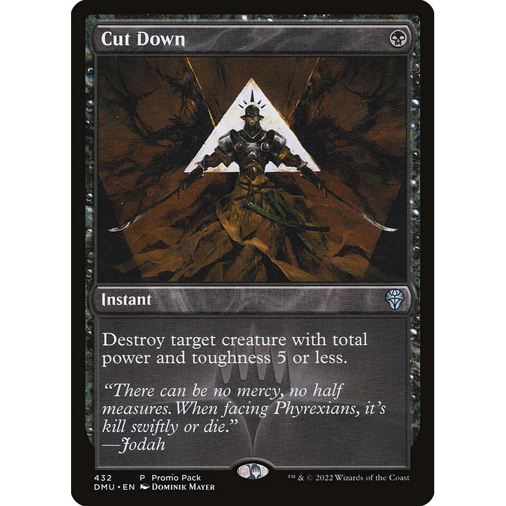 Cut Down | Inglés | NM | DMU 1