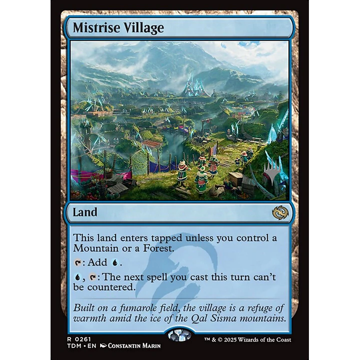 Mistrise Village | Inglés | NM | PTDM 1