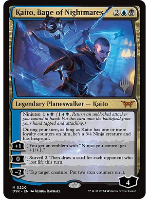 Kaito, Bane of Nightmares (foil) | Inglés | NM | PDSK