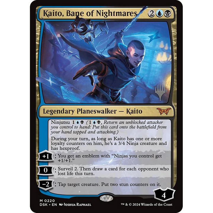 Kaito, Bane of Nightmares (foil) | Inglés | NM | PDSK 1